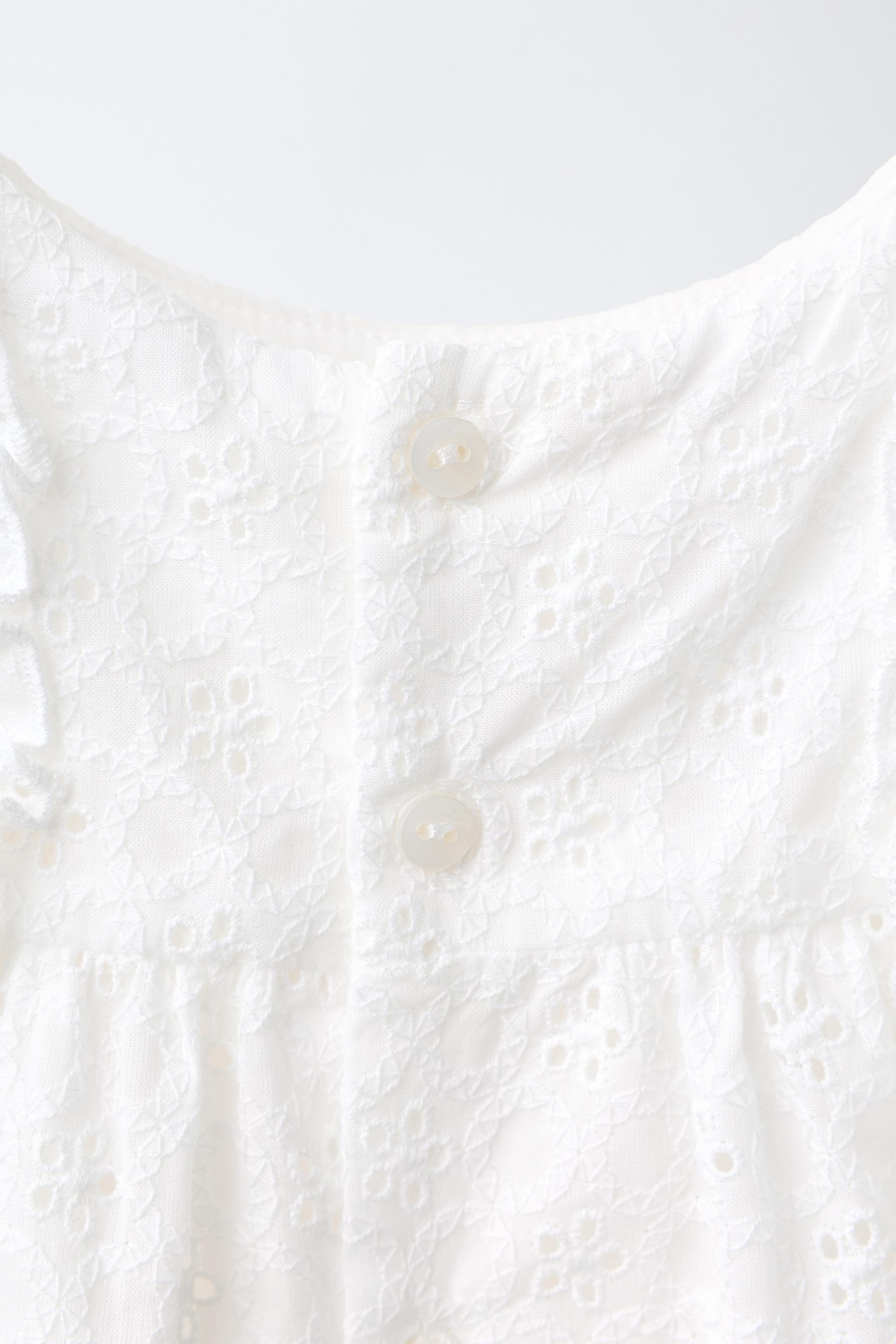 EMBROIDERED DRESS AND BLOOMERS